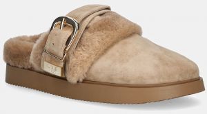 Papuče Steve Madden Cozy Up béžová farba, 11004964