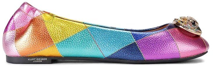 Kožené balerínky Kurt Geiger London Chelsea Ballerina viac farieb, 5000669109