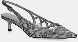 Lodičky Steve Madden Kalico strieborná farba, 11004973