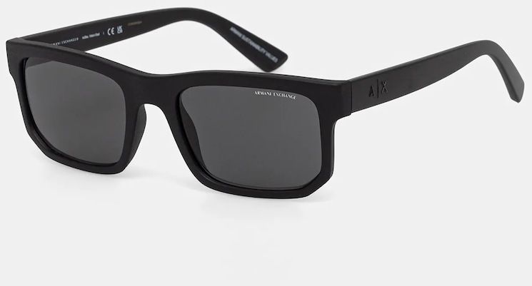 Slnečné okuliare Armani Exchange čierna farba, 0AX4165S