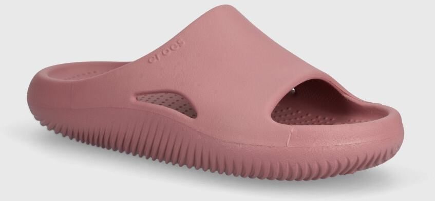Šľapky Crocs Mellow Slide dámske, ružová farba, na platforme, 208392