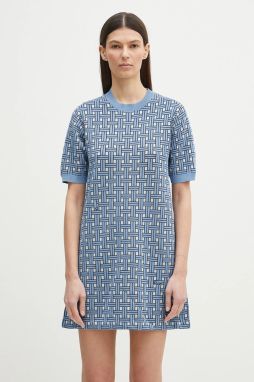 Šaty Kenzo mini, rovný strih, FF52RO4813CO.64