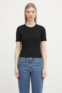 Sveter Kenzo čierna farba, ľahké, FF52PU4983CW.99J