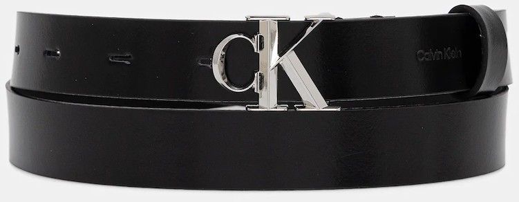 Opasok Calvin Klein čierna farba, LV04F7080G