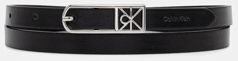 Opasok Calvin Klein čierna farba, LV04F7057G
