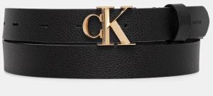 Opasok Calvin Klein čierna farba, LV04F7060G