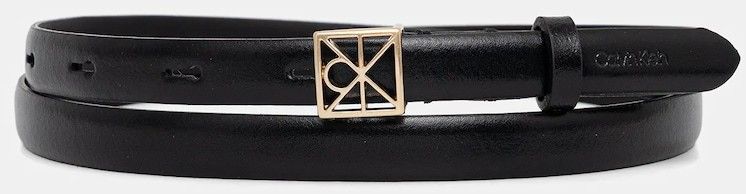 Opasok Calvin Klein čierna farba, LV04F7061G