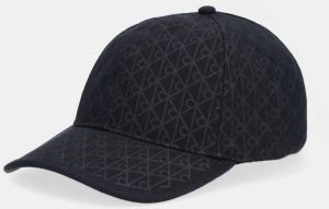 Bavlnená šiltovka Calvin Klein čierna farba, LV04F5036G