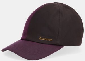 Bavlnená šiltovka Barbour hnedá farba, LHA0546