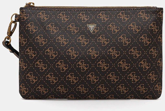 Malá taška Guess MILANO hnedá farba, PMHULO P5238