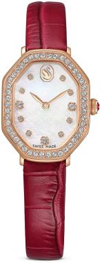 Hodinky Swarovski DEXTERA dámske, červená farba, 5730373