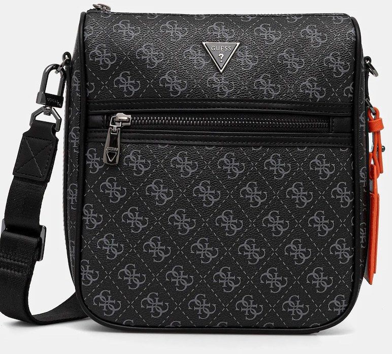 Malá taška Guess MILANO čierna farba, HMMILO P5417