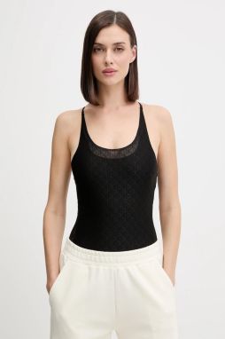 Body Calvin Klein Performance čierna farba, holý chrbát, LVGWF5K114