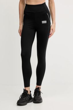 Tréningové legíny EA7 Emporio Armani čierna farba, jednofarebné, AF13534.7W000594