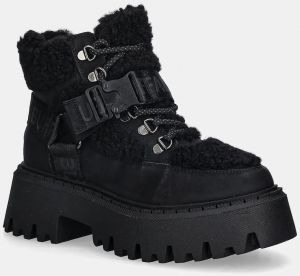 Snehule Buffalo Aspen Com Mid Warm čierna farba, 1622593-BLK