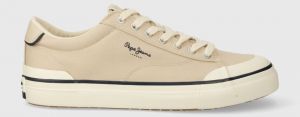 Tenisky Pepe Jeans PMS31044 pánske, béžová farba, BEN BASIC