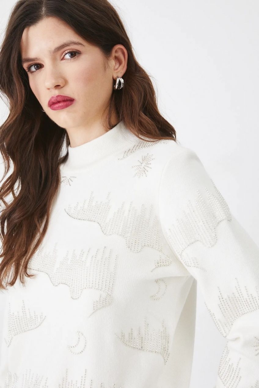 Sveter Medicine dámsky, béžová farba, tenký, s polorolákom