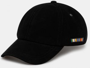 Čiapka so semišovým šiltom Paul Smith čierna farba, M1A-987DT-T660