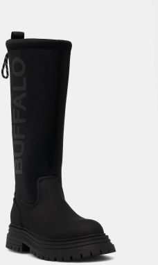 Gumáky Buffalo Lennox Rain Hi čierna farba, 1270138-BLK