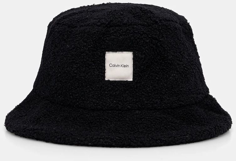 Klobúk Calvin Klein čierna farba, LV04F5055G