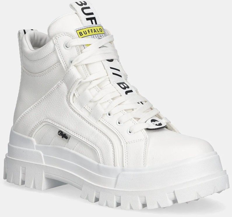 Topánky Buffalo Aspha Nc Mid Bs biela farba, 1400002-WHT