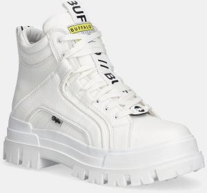 Topánky Buffalo Aspha Nc Mid Bs biela farba, 1400002-WHT