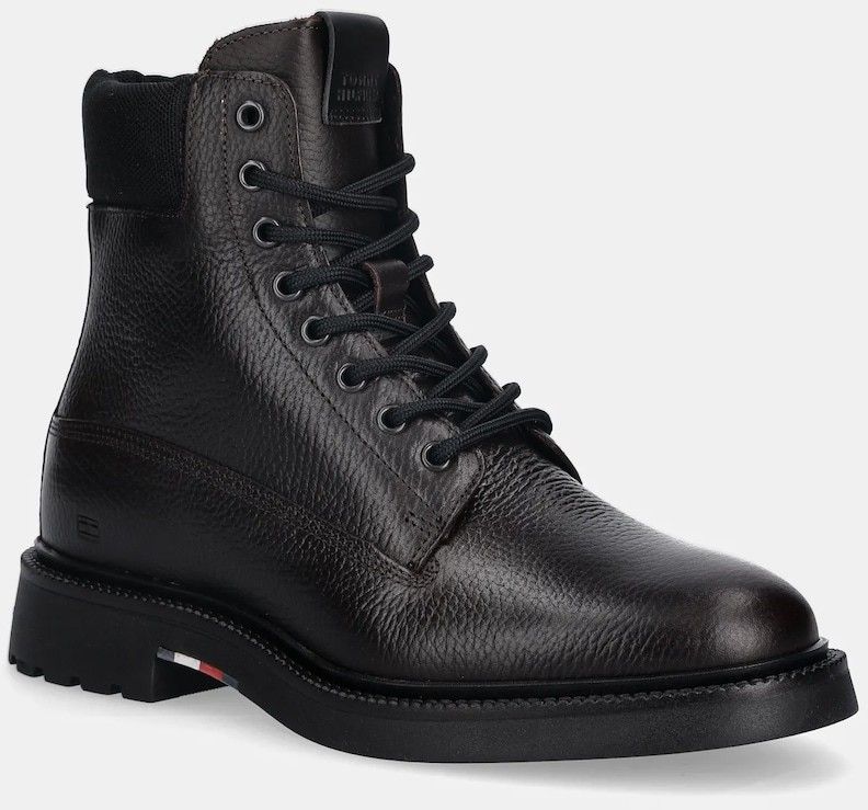 Topánky Tommy Hilfiger HILFIGER COMFORT LWT WRM MX BOOT hnedá farba, FM0FM05595