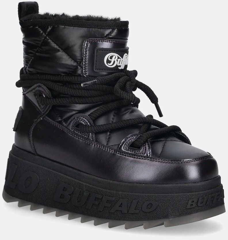 Snehule Buffalo Eliza Snow Boot čierna farba, 1270143-BLK