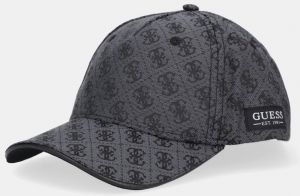 Šiltovka Guess MILANO šedá farba, vzorovaná, AM9369 POL01