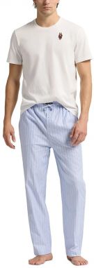 Bavlnené pyžamo Polo Ralph Lauren modrá farba, vzorované, 714931645
