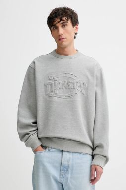 Mikina Dickies šedá farba, melanžová, DK0A88Q4