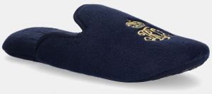 Papuče Lauren Ralph Lauren tmavomodrá farba, ILN02474F