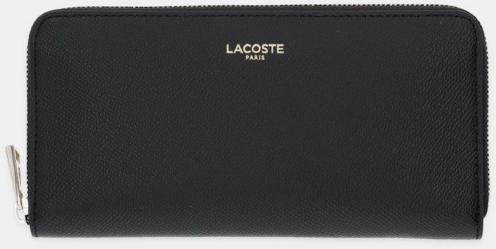 Peňaženka Lacoste dámska, čierna farba, NF5097PH