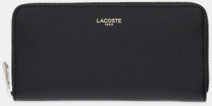 Peňaženka Lacoste dámska, čierna farba, NF5097PH
