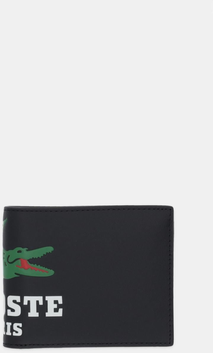 Peňaženka Lacoste pánska, čierna farba, NH5085FW