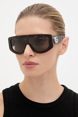 Slnečné okuliare Gucci hnedá farba, GG1950S