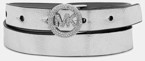 Opasok MICHAEL Michael Kors strieborná farba, 29MKWB529032