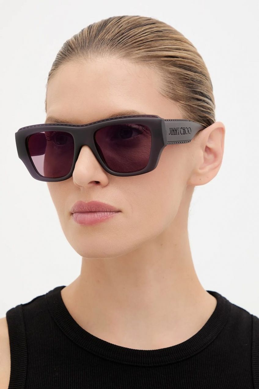 Slnečné okuliare Jimmy Choo fialová farba, 0JC6003U