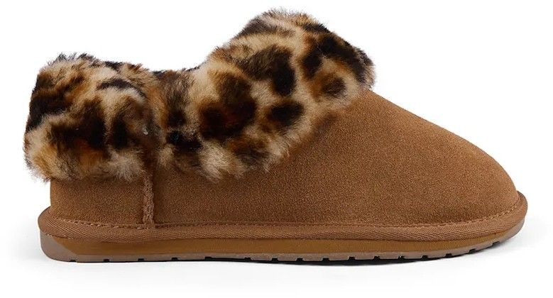 Papuče Emu Australia Baia Bow hnedá farba, W13210