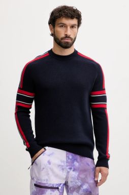 Vlnený sveter Fusalp Spectavia tmavomodrá farba, I2114