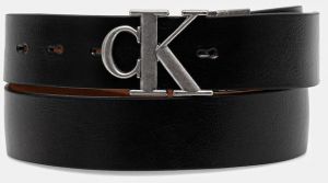 Obojstranný opasok Calvin Klein čierna farba, LV04D7049G