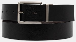 Opasok Calvin Klein čierna farba, LV04D7064G