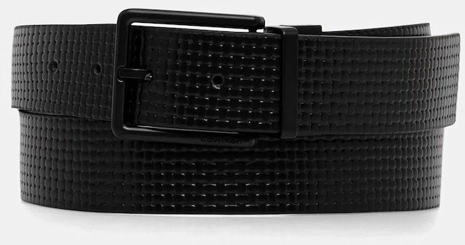 Opasok Calvin Klein čierna farba, LV04D7092G