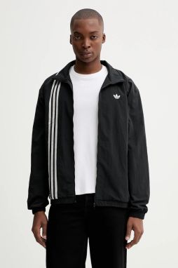 Mikina adidas Originals Firebird čierna farba, s nášivkou, JV9882