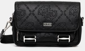 Malá taška Guess BOSTON čierna farba, HMBOMG P5464