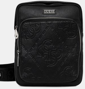 Malá taška Guess BOSTON čierna farba, HMBOMG P5423