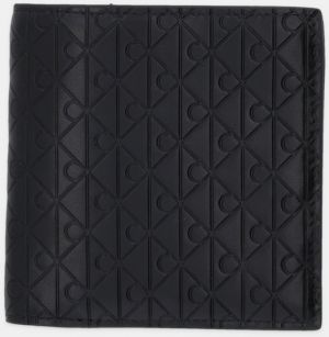 Kožená peňaženka Calvin Klein čierna farba, LV04D1145G