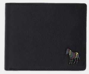 Kožená peňaženka Paul Smith čierna farba, M1A-6078-TMUZEB