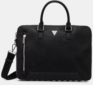 Taška na notebook Guess TORINO čierna farba, HMTOLG P5447