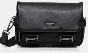 Malá taška Guess BOSTON čierna farba, HMBOCA P5464